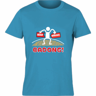 Badong! - Pickleball Movie Mashup Tee - Image 3