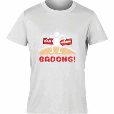 Badong! - Pickleball Movie Mashup Tee - Image 7