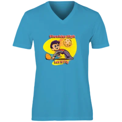 Shoulder High Let it Fly Pickleball Tee - Image 6