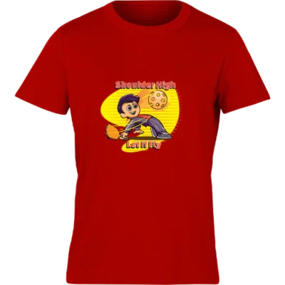 Shoulder High Let it Fly Pickleball Tee - Image 8