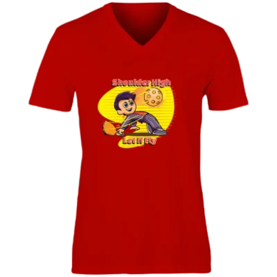 Shoulder High Let it Fly Pickleball Tee - Image 7