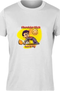 Shoulder High Let it Fly Pickleball Tee