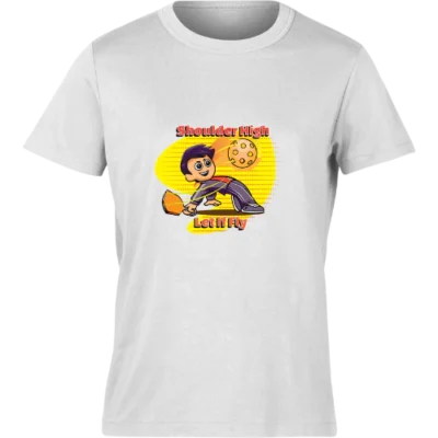 Shoulder High Let it Fly Pickleball Tee